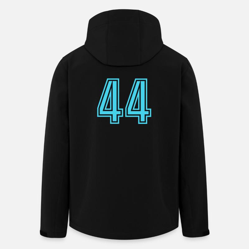 44 - Recycelte Männer Softshell-Jacke von Stanley/Stella - Schwarz