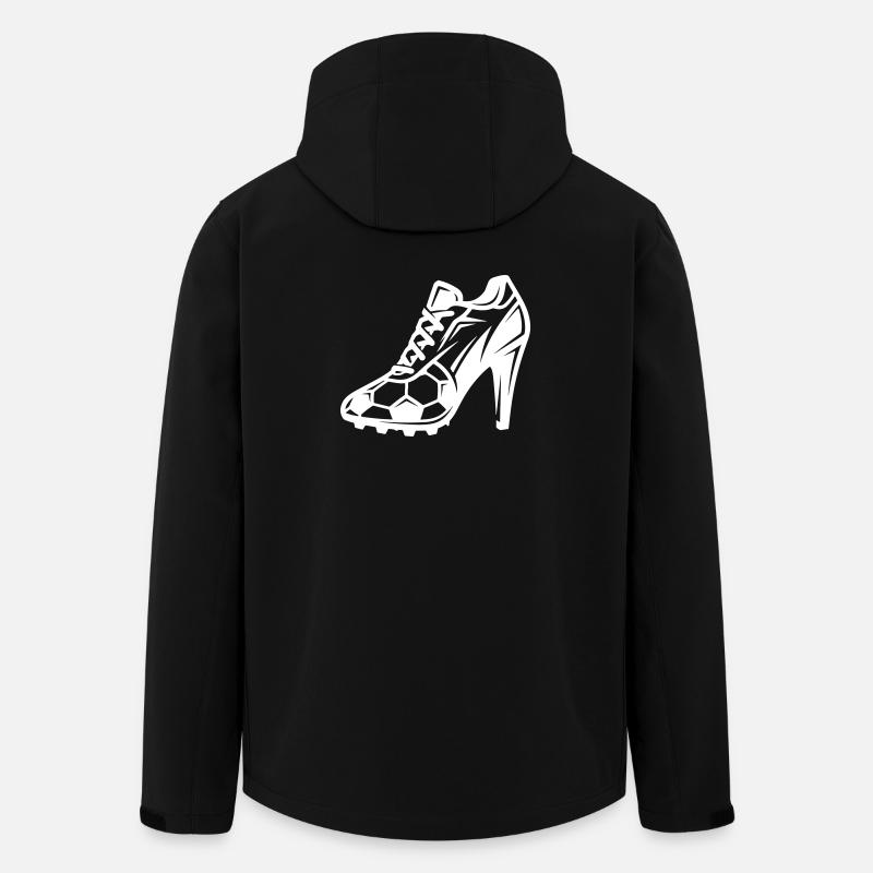 Frauenfussball Fussballschuhe - Recycelte Männer Softshell-Jacke von Stanley/Stella - Schwarz