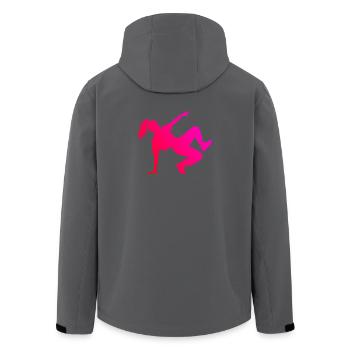 Hip-Hop-Tanz Geschenkidee für die Hip-Hop-Tänzerin - Recycelte Männer Softshell-Jacke von Stanley/Stella - Schwarz - Hinten - AI Model Male 185 light (185cm)