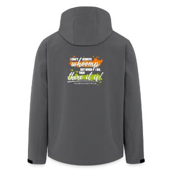 I don't always whoomp - Men’s Recycled Softshell Jacket by Stanley/Stella - black - Back - AI Model Male 185 light (185cm)