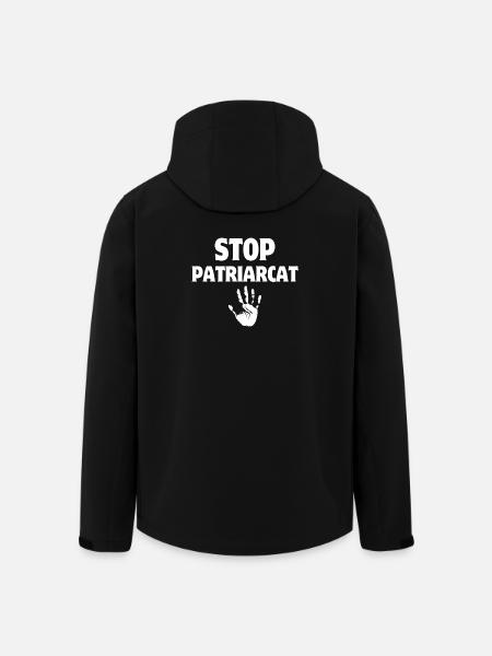Stop patriarchy, women's rights - Men’s Recycled Softshell Jacket by Stanley/Stella - black