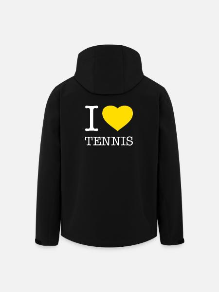 J’ADORE TENNiS - Veste softshell homme en polyester recyclé Stanley/Stella - noir