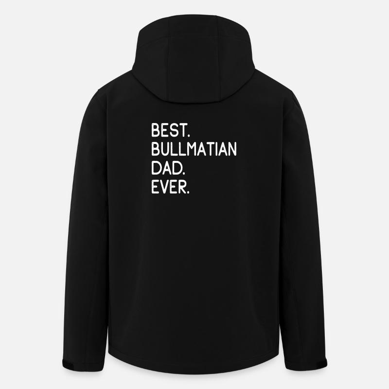 Bullmatian - Recycelte Männer Softshell-Jacke von Stanley/Stella - Schwarz