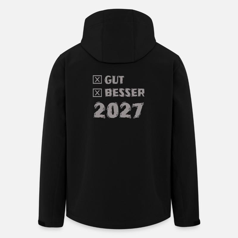 2027 - Recycelte Männer Softshell-Jacke von Stanley/Stella - Schwarz