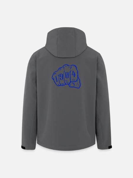Ruhrpott Echte Gelsenkirchener seit 1904 - Recycelte Männer Softshell-Jacke von Stanley/Stella - Schwarz