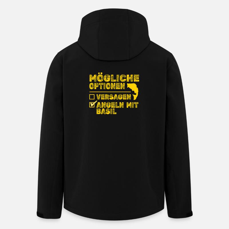 Basil Basil - Men’s Recycled Softshell Jacket by Stanley/Stella - black