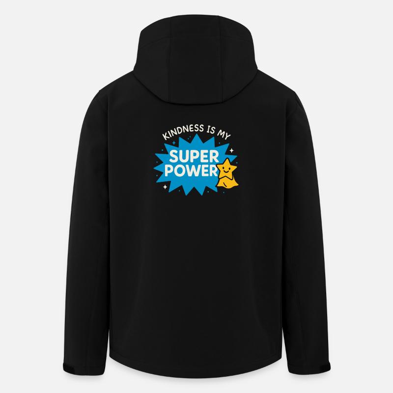 Anti-mobbing-freundlichkeit, Stehen Sie - Recycelte Männer Softshell-Jacke von Stanley/Stella - Schwarz