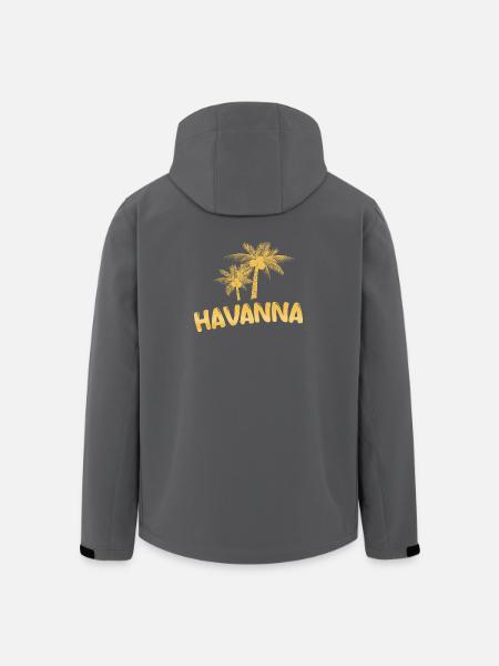 Havanna Havanna - Recycelte Männer Softshell-Jacke von Stanley/Stella - Schwarz