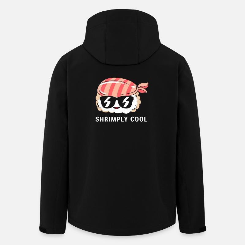 Shrimp - Recycelte Männer Softshell-Jacke von Stanley/Stella - Schwarz