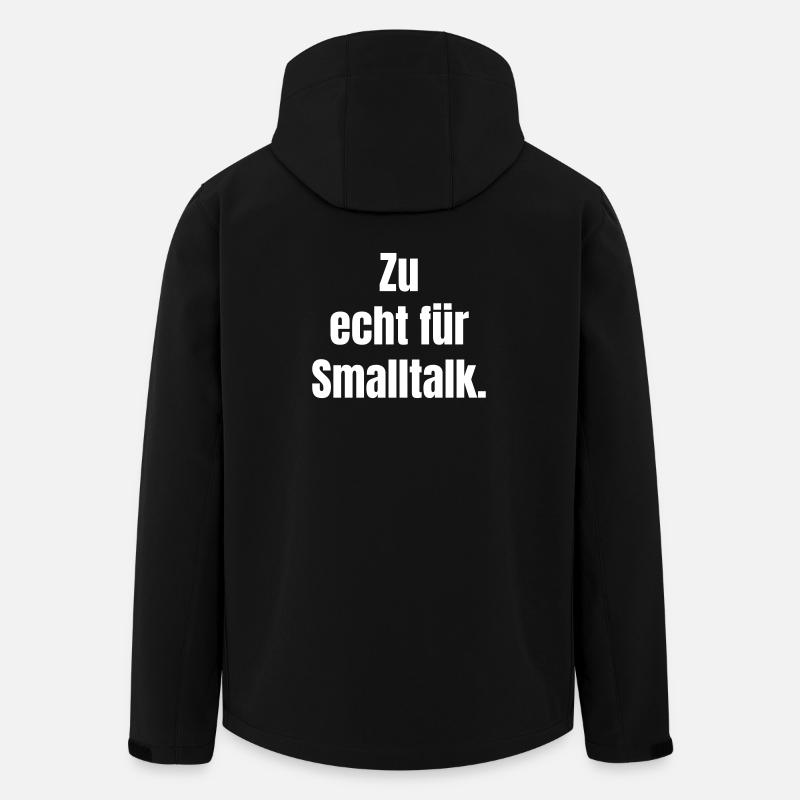 Trop réel pour des banalités - Veste softshell homme en polyester recyclé Stanley/Stella - noir