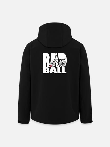 Cycling ball, cycleball, indoor cycling - Men’s Recycled Softshell Jacket by Stanley/Stella - black