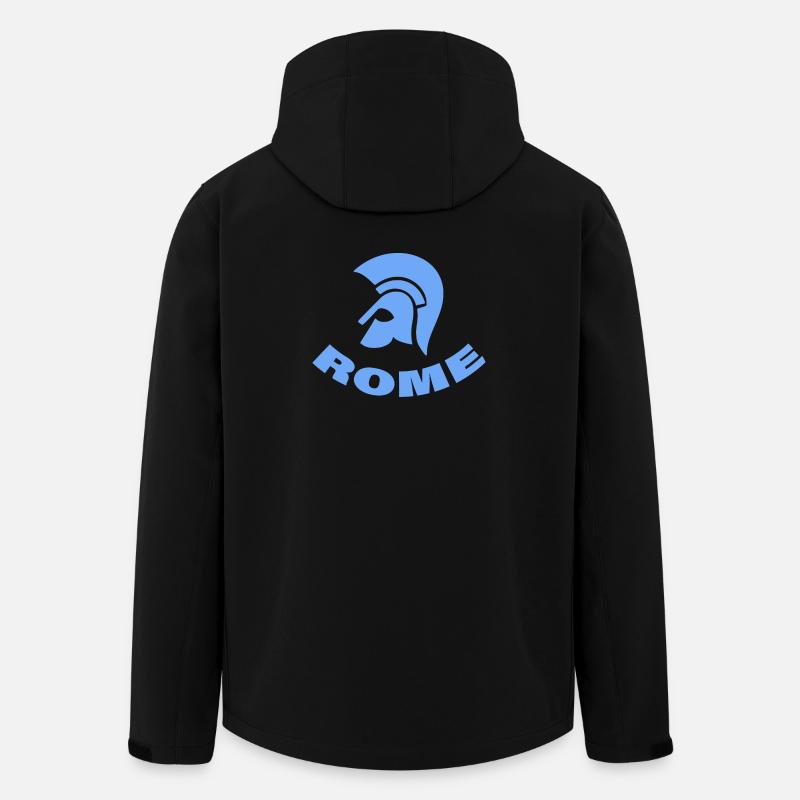 Rome - Men’s Recycled Softshell Jacket by Stanley/Stella - black
