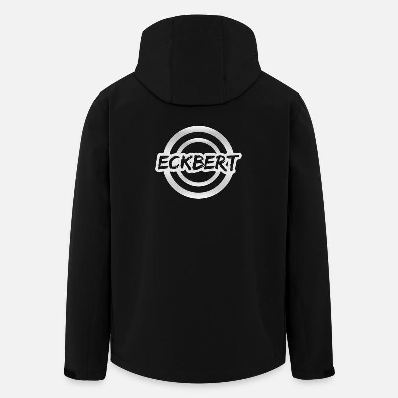 Geschenk für Eckbert - Recycelte Männer Softshell-Jacke von Stanley/Stella - Schwarz