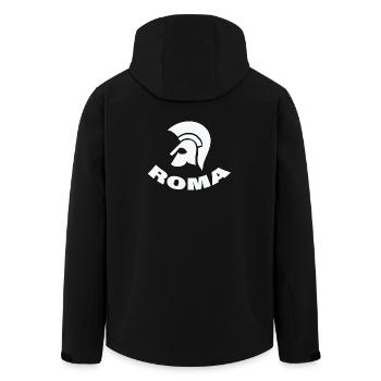 Rom - Veste softshell homme en polyester recyclé Stanley/Stella - noir - Dos - AI Model Male 185 light (185cm)
