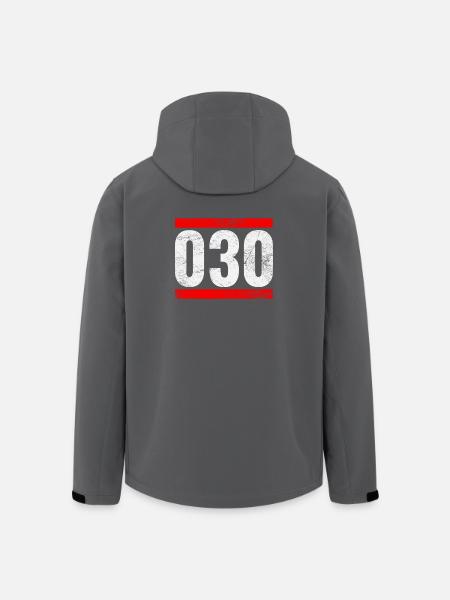030 - Recycelte Männer Softshell-Jacke von Stanley/Stella - Schwarz