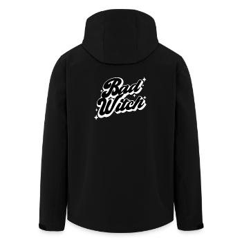 Bad Witch - Men’s Recycled Softshell Jacket by Stanley/Stella - black - Back - AI Model Male 185 light (185cm)