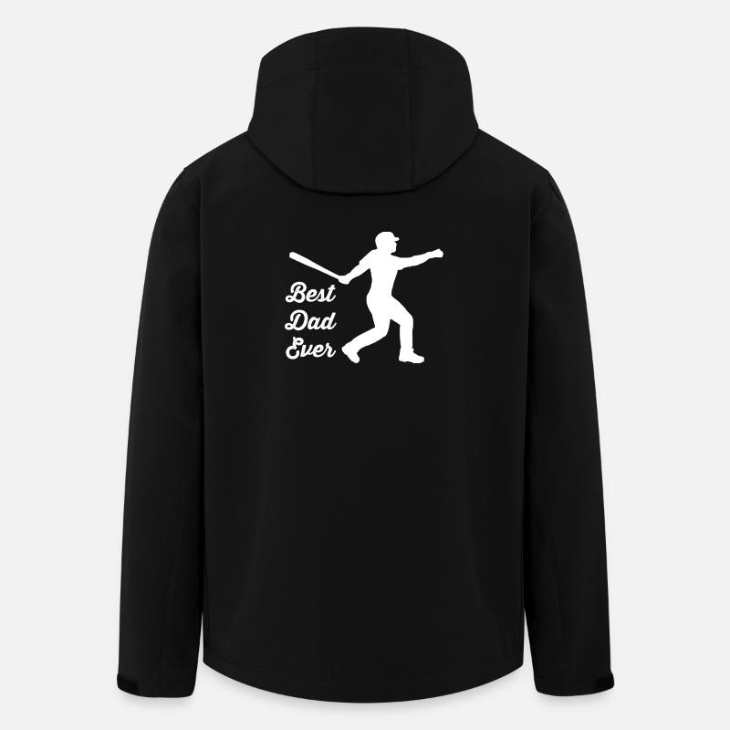 Baseball - Men’s Recycled Softshell Jacket by Stanley/Stella - black