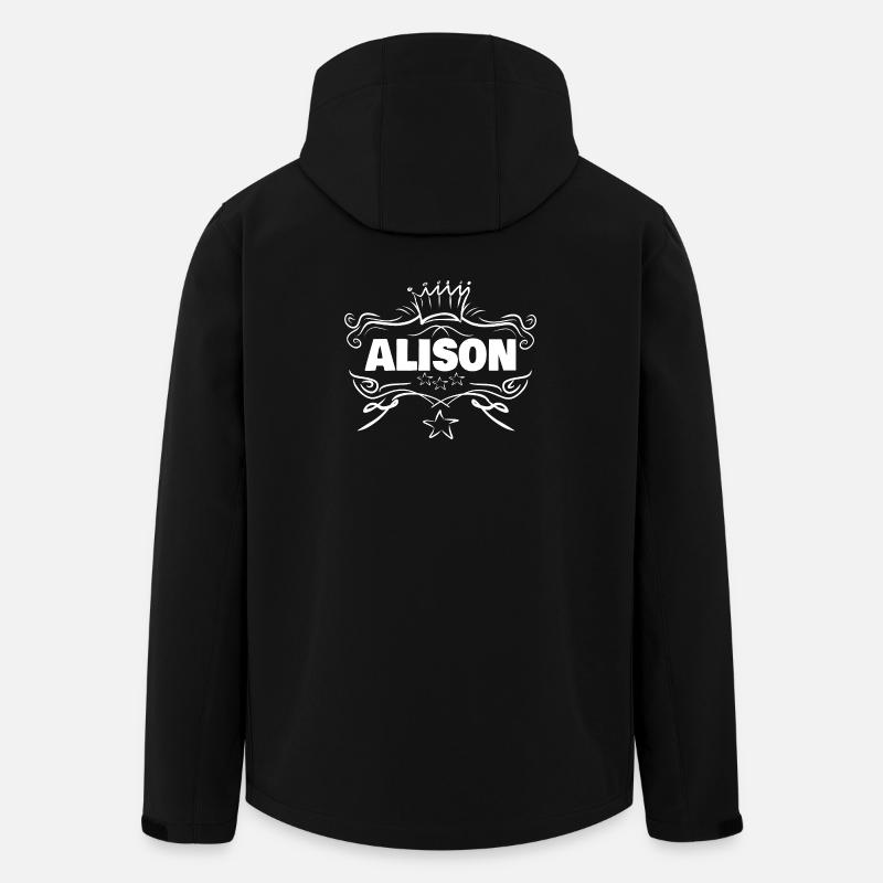 Alison as a baby - Men’s Recycled Softshell Jacket by Stanley/Stella - black