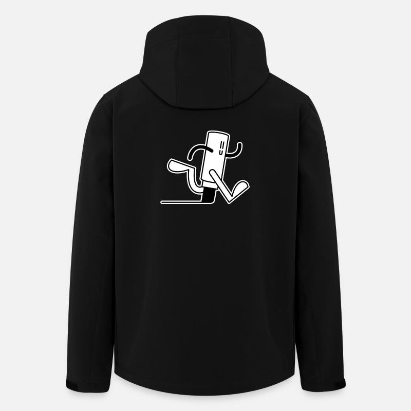 Mr. Marker - Recycelte Männer Softshell-Jacke von Stanley/Stella - Schwarz