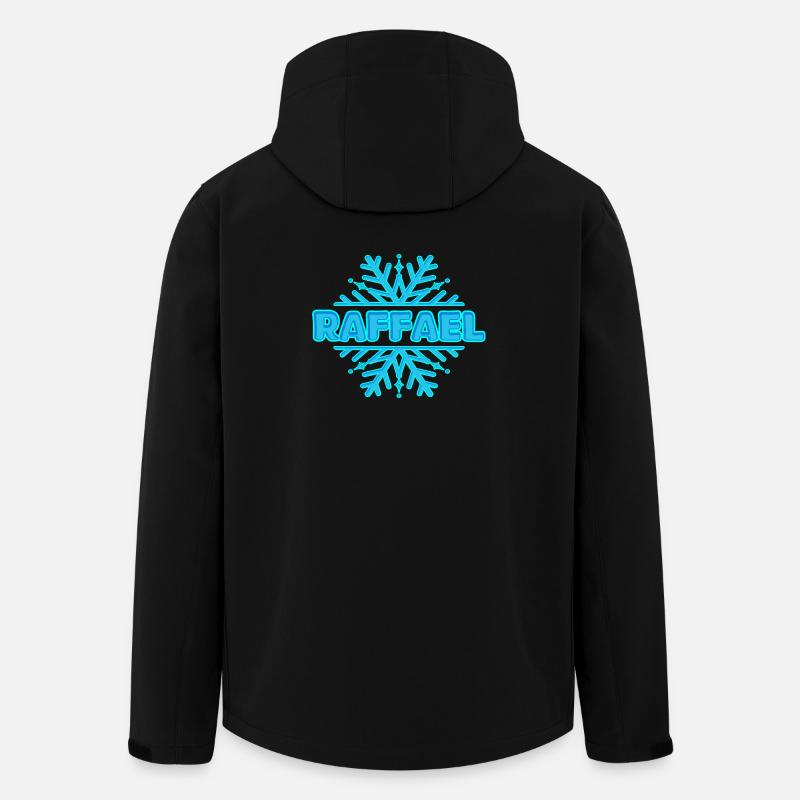 Vorname Raffael - Recycelte Männer Softshell-Jacke von Stanley/Stella - Schwarz