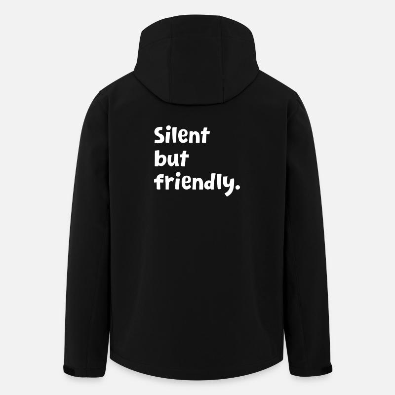 Introvertiert – Lustiges Introvertiert-Design – Sarkastisch - Recycelte Männer Softshell-Jacke von Stanley/Stella - Schwarz