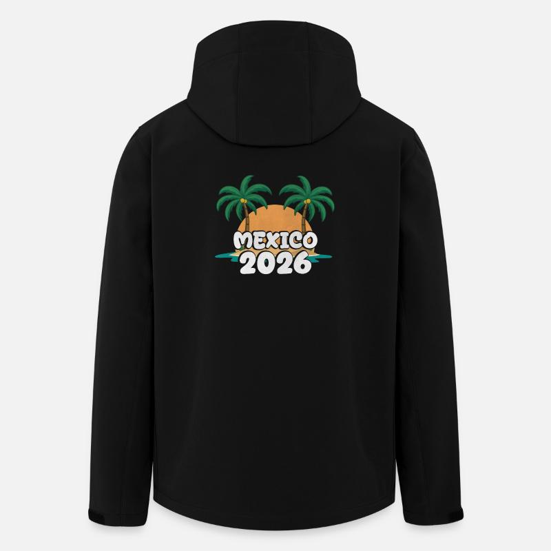 Mexico 2026 - Men’s Recycled Softshell Jacket by Stanley/Stella - black