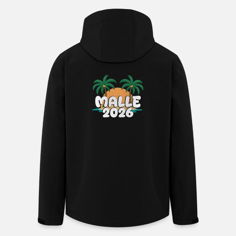 Malle 2026 - Veste softshell homme en polyester recyclé Stanley/Stella - noir