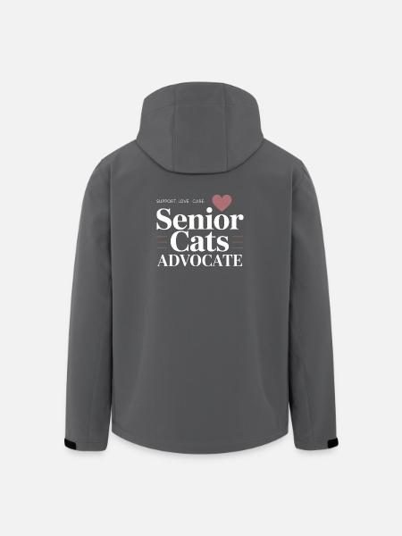Senior-Katzen-Anwalt - Recycelte Männer Softshell-Jacke von Stanley/Stella - Schwarz