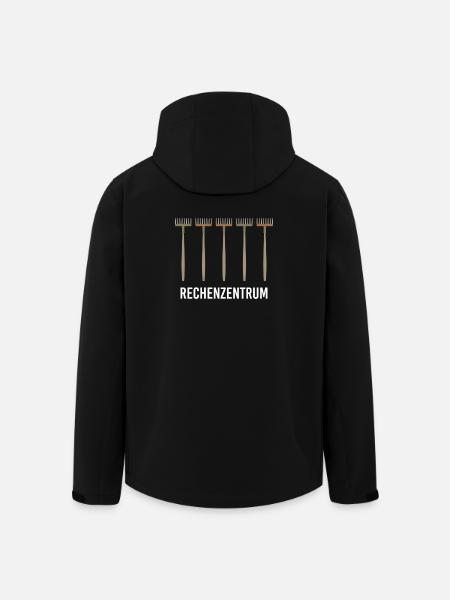 Rechenzentrum Gärtner Garten Gartenarbeit - Recycelte Männer Softshell-Jacke von Stanley/Stella - Schwarz
