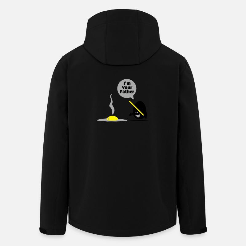 egg vader - Men’s Recycled Softshell Jacket by Stanley/Stella - black