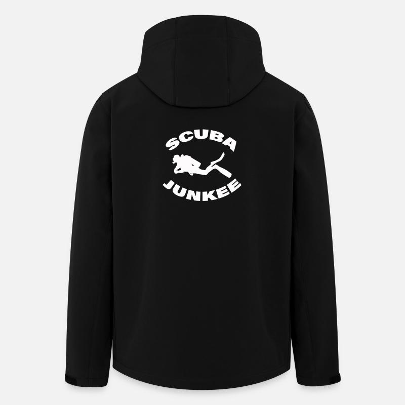 SCUBA JUNKEE - Veste softshell homme en polyester recyclé Stanley/Stella - noir