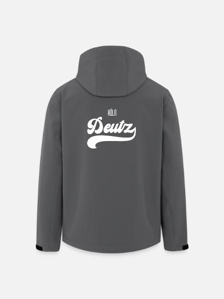 Köln Deutz - Recycelte Männer Softshell-Jacke von Stanley/Stella - Schwarz