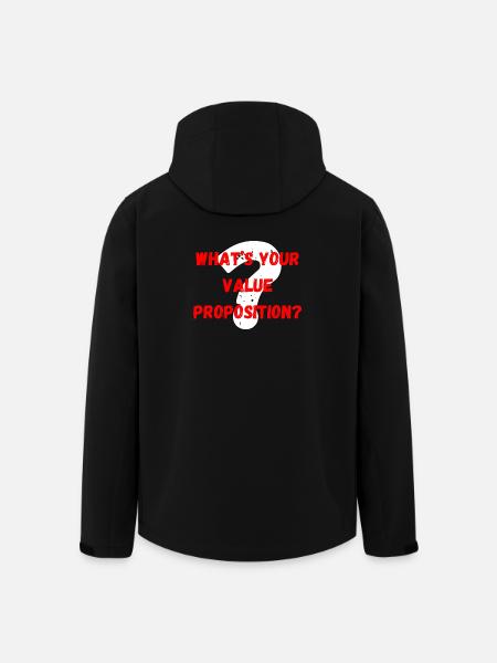 What's Your Value Proposition? - Recycelte Männer Softshell-Jacke von Stanley/Stella - Schwarz