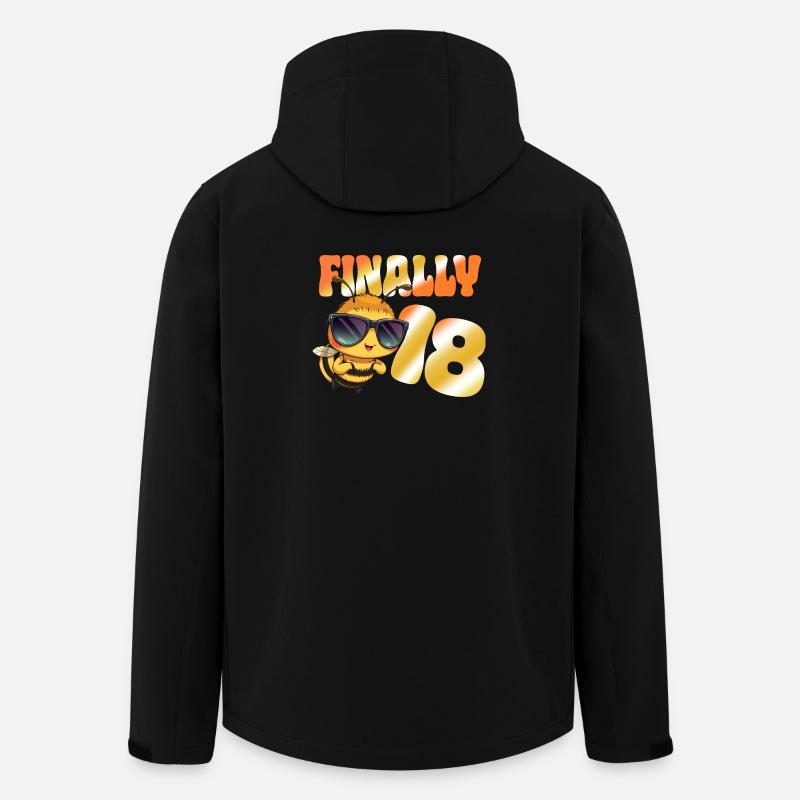 Finally 18 - Men’s Recycled Softshell Jacket by Stanley/Stella - black