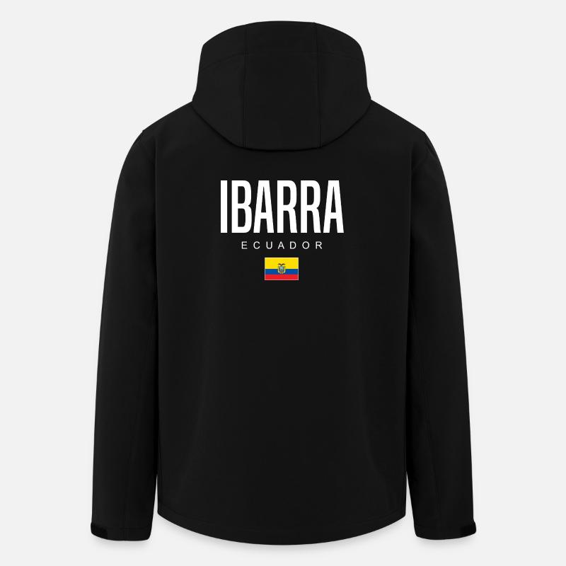 Ibarra Ecuador Ecuadorianer - Recycelte Männer Softshell-Jacke von Stanley/Stella - Schwarz