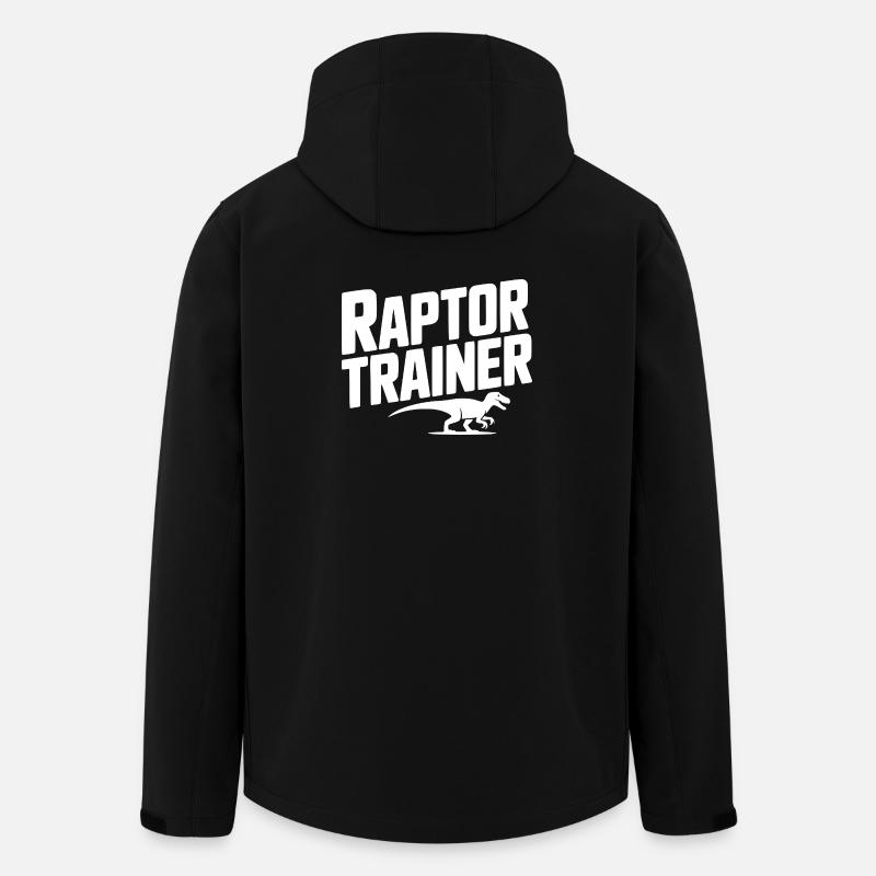 Raptor Trainer - Recycelte Männer Softshell-Jacke von Stanley/Stella - Schwarz