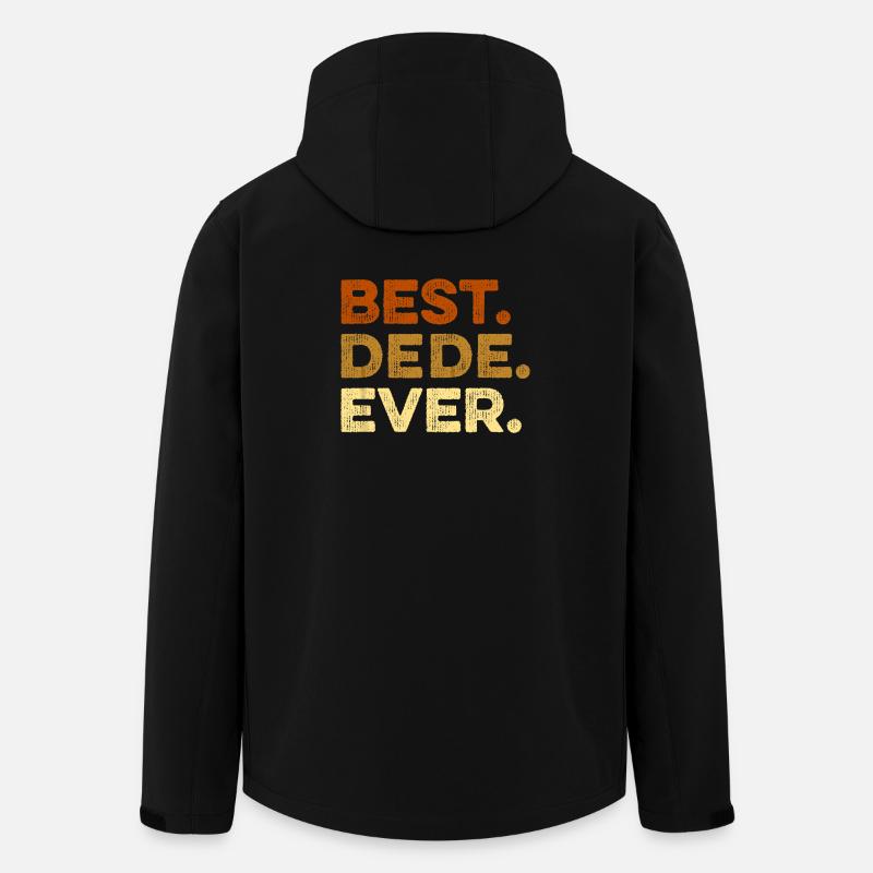 Türk Dede Design - Bester Dede (Opa) aller Zeiten  - Recycelte Männer Softshell-Jacke von Stanley/Stella - Schwarz