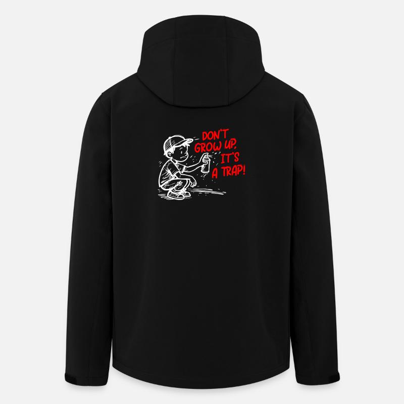 Es ist ein Trick - Recycelte Männer Softshell-Jacke von Stanley/Stella - Schwarz