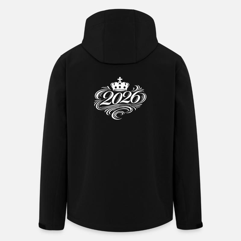 2026 Noble - Men’s Recycled Softshell Jacket by Stanley/Stella - black