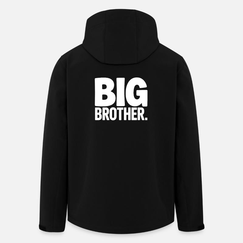 Großer Bruder Überwachung - Recycelte Männer Softshell-Jacke von Stanley/Stella - Schwarz