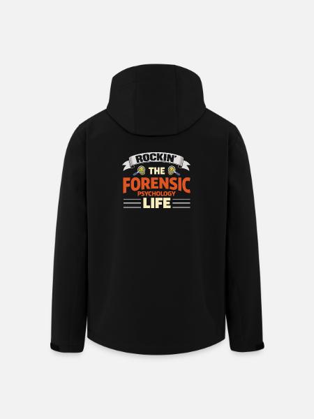 Rockin The Forensic Psychology Life - Men’s Recycled Softshell Jacket by Stanley/Stella - black