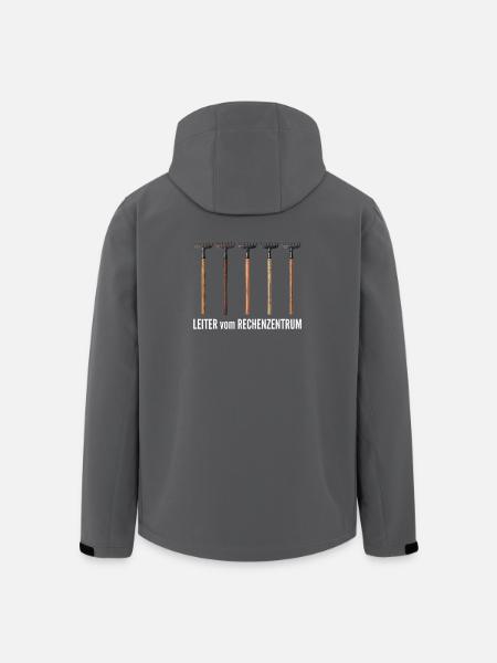 Rechenzentrum Leiter Rake - Recycelte Männer Softshell-Jacke von Stanley/Stella - Schwarz