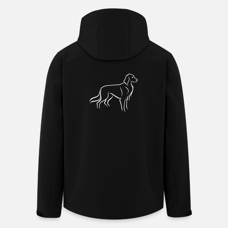 Setter stehend - Recycelte Männer Softshell-Jacke von Stanley/Stella - Schwarz