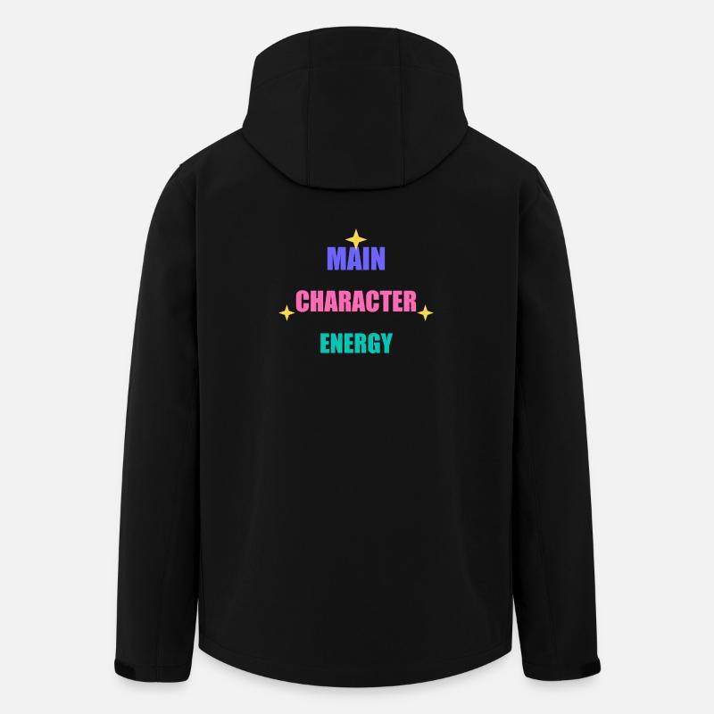 Hauptcharakter-Energie - Recycelte Männer Softshell-Jacke von Stanley/Stella - Schwarz