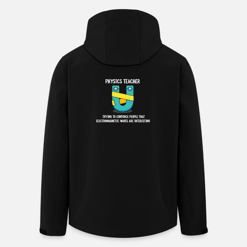 Physik Phyiker Physikstudent Physiklehrer - Recycelte Männer Softshell-Jacke von Stanley/Stella - Schwarz