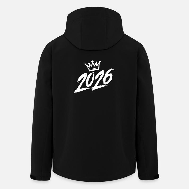 Couronne 2026 - Veste softshell homme en polyester recyclé Stanley/Stella - noir