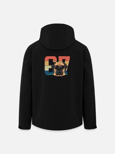 Pride Pup Sunglasses 67 Meme - Recycelte Männer Softshell-Jacke von Stanley/Stella - Schwarz
