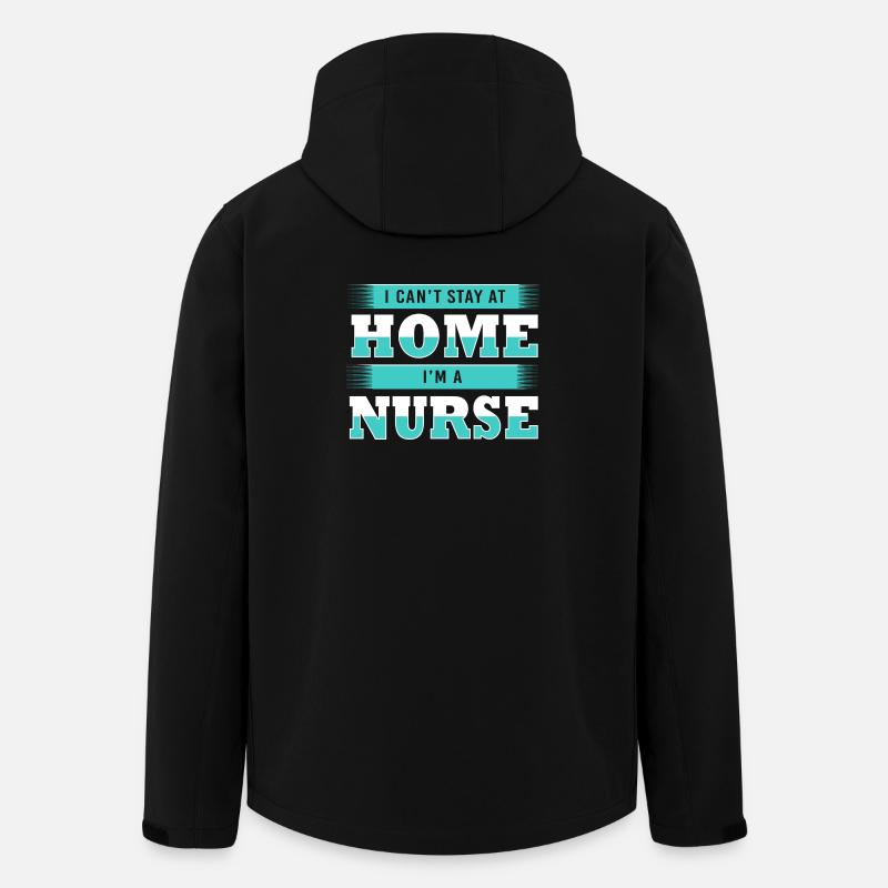 Nurse Hospital Nurse Gift - Men’s Recycled Softshell Jacket by Stanley/Stella - black