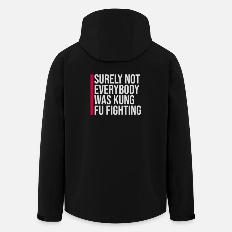 Sikkert ikke alle kæmpede mod Lustig i Kung Fu - Stanley/Stella herre softshelljakke i genanvendt polyester - sort