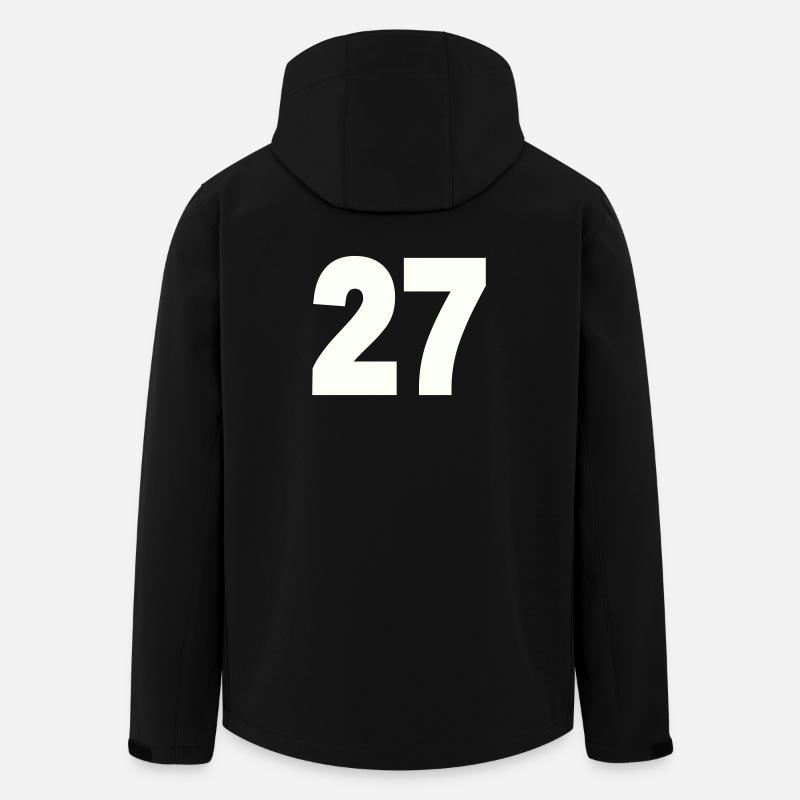 27 - Recycelte Männer Softshell-Jacke von Stanley/Stella - Schwarz
